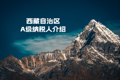 什么是A級(jí)納稅人？A級(jí)納稅人如何評(píng)定？西藏A級(jí)納稅人查詢?nèi)肟谑嵌嗌伲? decoding=